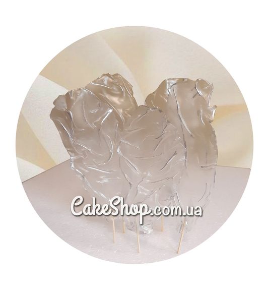 ⋗ Рисовые Паруса прозрачные/серебро ТМ KD купить в Украине ➛ CakeShop.com.ua, фото