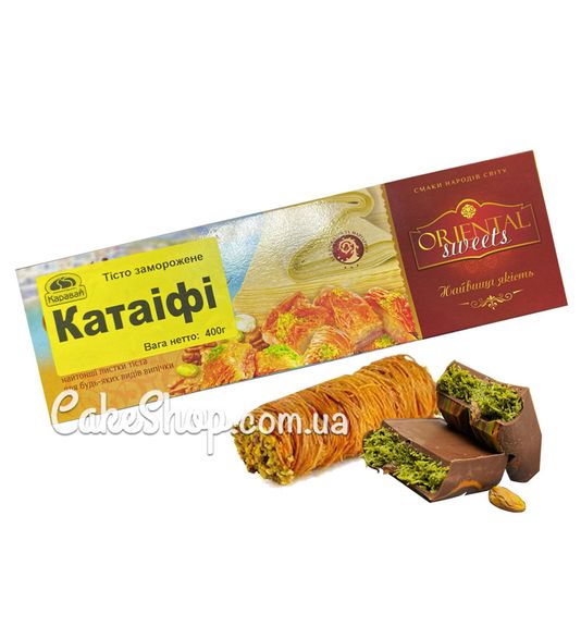 ⋗ Тесто катаифи замороженное, 400 г купить в Украине ➛ CakeShop.com.ua, фото