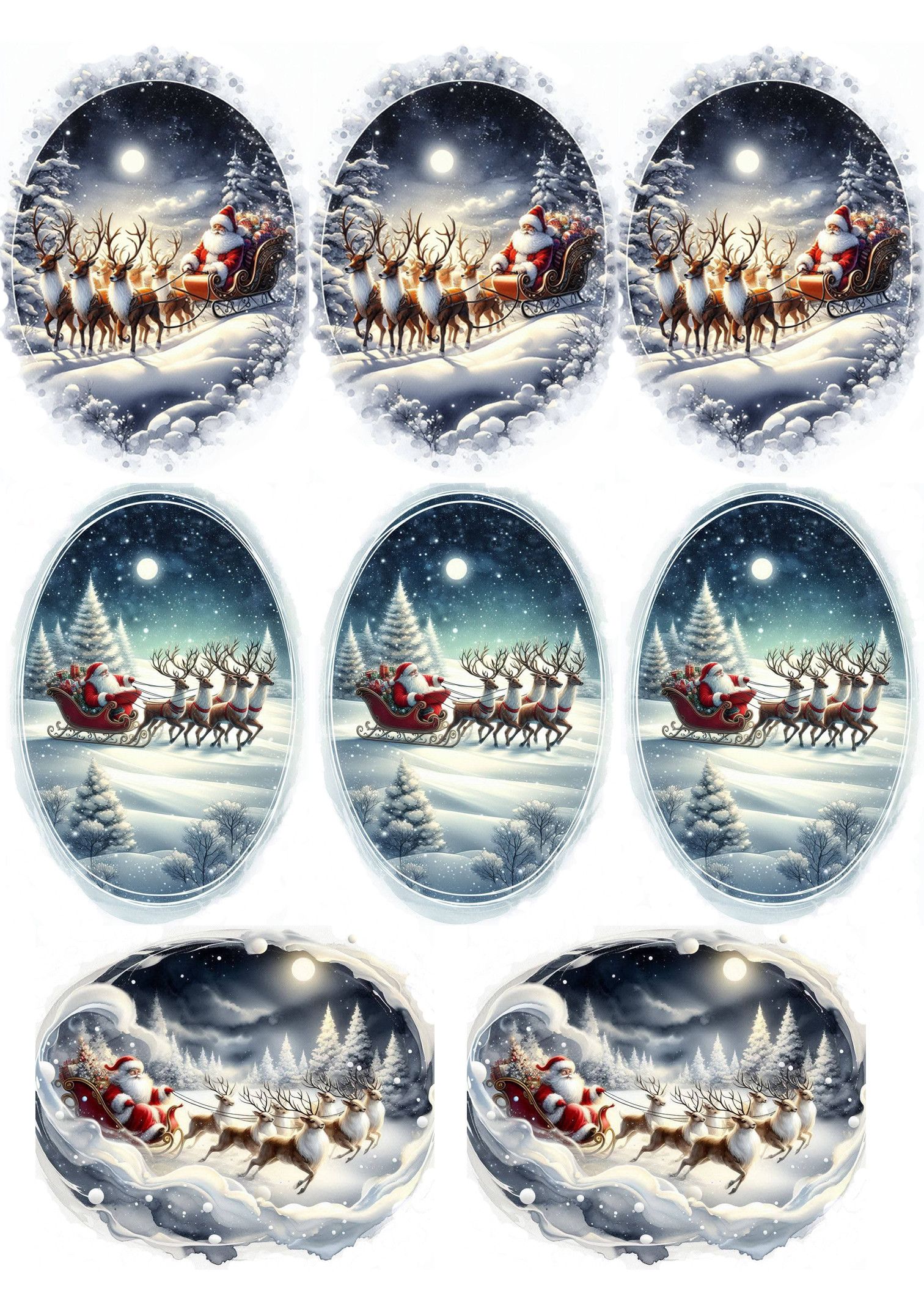 ⋗ Вафельная картинка Різдвяна купить в Украине ➛ CakeShop.com.ua, фото