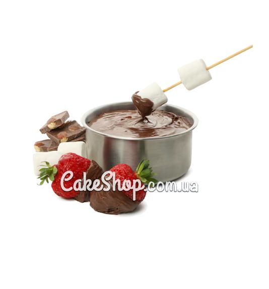 ⋗ Шоколад для шоколадного фонтану та фондю, молочний, 1 кг  купити в Україні ➛ CakeShop.com.ua, фото