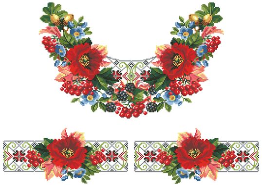 ⋗ Вафельна картинка Вышиванка 9 купити в Україні ➛ CakeShop.com.ua, фото