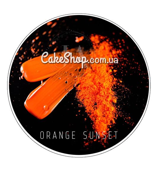 ⋗ Барвник сухий жиророзчинний Latarte Orange sunset, 30 мл купити в Україні ➛ CakeShop.com.ua, фото