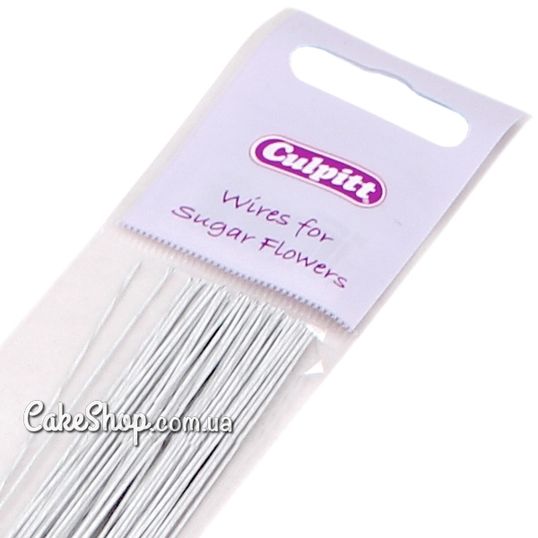 ⋗ Дріт флористичний  Culpitt білий №28 купити в Україні ➛ CakeShop.com.ua, фото