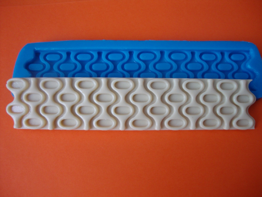 ⋗ Силиконовый молд Бордюр лента 1 купить в Украине ➛ CakeShop.com.ua, фото