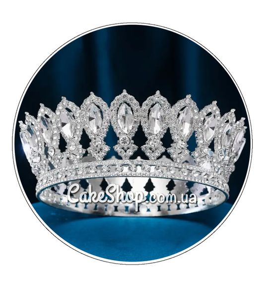 ⋗ Корона Бардийская Серебро купить в Украине ➛ CakeShop.com.ua, фото