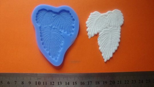 ⋗ Силиконовый молд Кружевные листья купить в Украине ➛ CakeShop.com.ua, фото