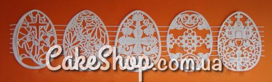 ⋗ Силиконовый коврик для айсинга Пасхальные яйца купить в Украине ➛ CakeShop.com.ua, фото