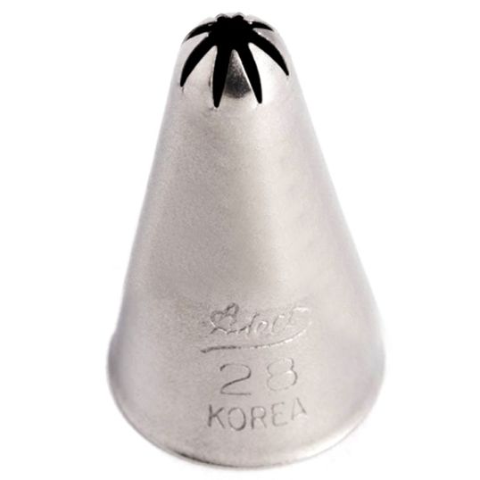 ⋗ Насадка Ateco # 28 Закрытая французская звезда, маленькая купить в Украине ➛ CakeShop.com.ua, фото