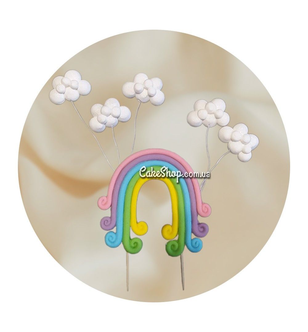 ⋗ Сахарные фигурки Радуга ТМ KD купить в Украине ➛ CakeShop.com.ua, фото