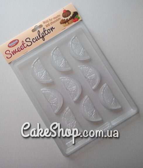 ⋗ Пластикова форма для мармеладу, желе, шоколаду Часточки апельсину купити в Україні ➛ CakeShop.com.ua, фото