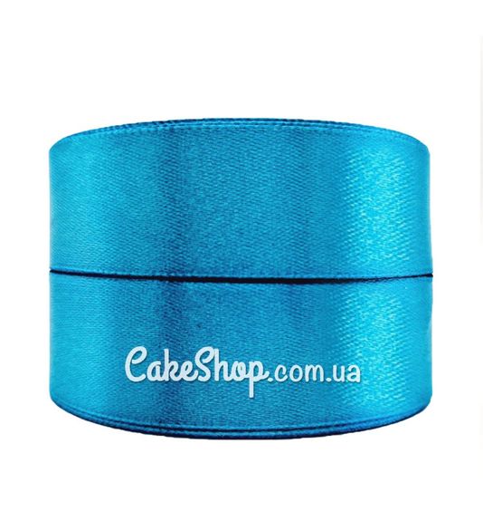 ⋗ Лента атласная Голубая 25 мм купить в Украине ➛ CakeShop.com.ua, фото