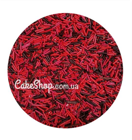 ⋗ Посипка цукрова Вермішель Вишня в шоколаді, 1 кг купити в Україні ➛ CakeShop.com.ua, фото