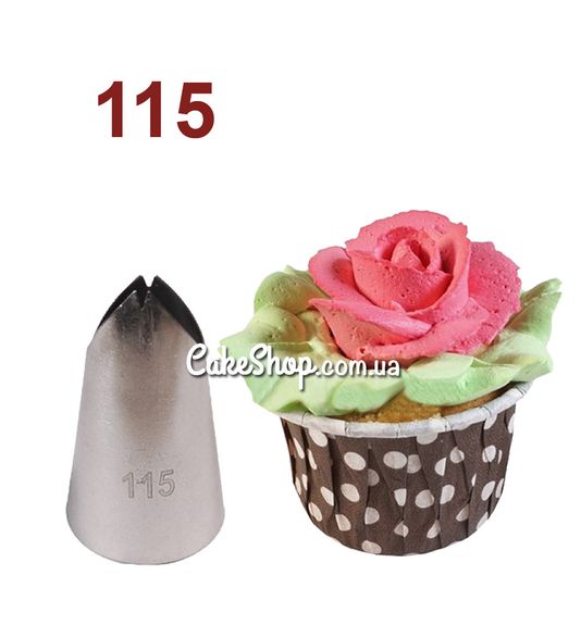 ⋗ Насадка кондитерська Листочок #115 середня купити в Україні ➛ CakeShop.com.ua, фото