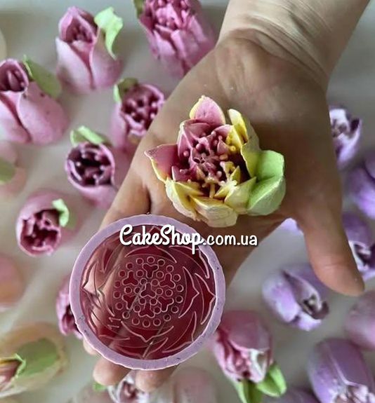 ⋗ Насадка для зефіру Тюльпан 11, d 4,2 см купити в Україні ➛ CakeShop.com.ua, фото