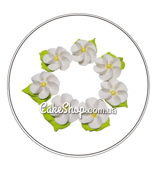 ⋗ Безе набор Весенние цветы белые ТМ Ириска купить в Украине ➛ CakeShop.com.ua, фото