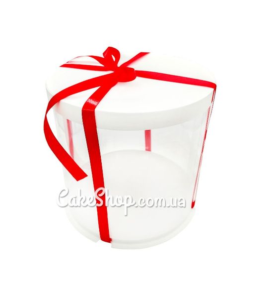 ⋗ Коробка для торта, цветов, игрушек Тубус d-30, h-50 см купить в Украине ➛ CakeShop.com.ua, фото