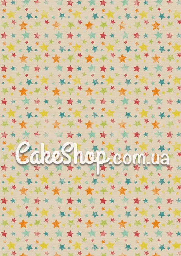 ⋗ Трансфер для меренги Звездочки купить в Украине ➛ CakeShop.com.ua, фото