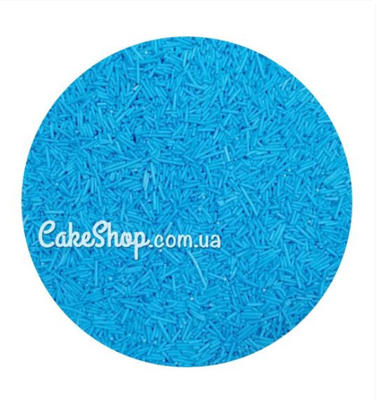 ⋗ Посипка цукрова Вермішель Блакитна, 1 кг купити в Україні ➛ CakeShop.com.ua, фото