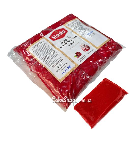 ⋗ Мастика кондитерская Slado Красная, 100 г купить в Украине ➛ CakeShop.com.ua, фото