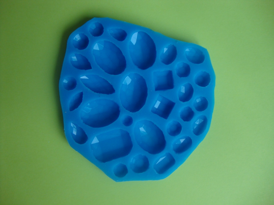 ⋗ Силіконовий молд Коштовне каміння 1 купити в Україні ➛ CakeShop.com.ua, фото