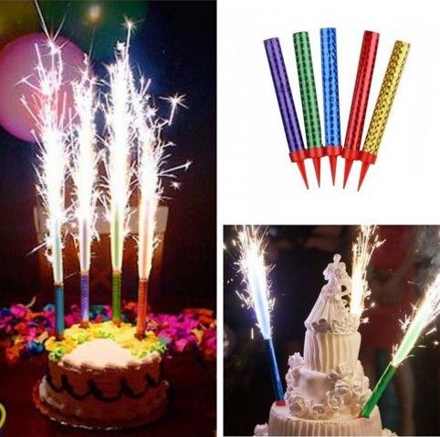 ⋗ Свеча-фейерверк для торта 12 см, 1 шт. купить в Украине ➛ CakeShop.com.ua, фото