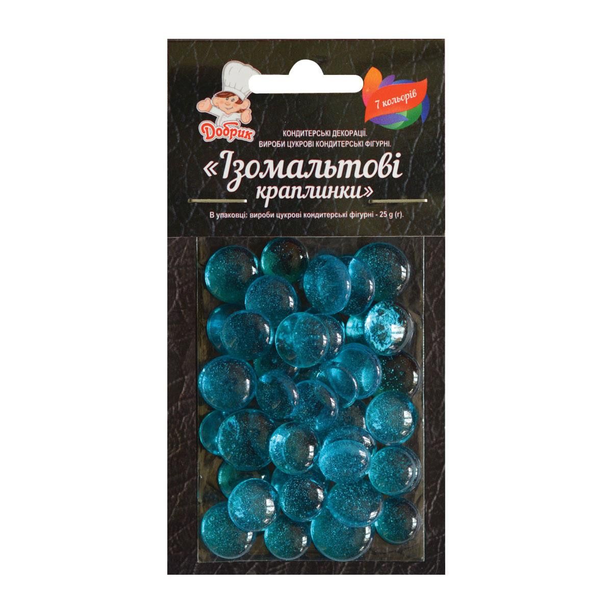 ⋗ Ізомальтові краплинки блакитні купити в Україні ➛ CakeShop.com.ua, фото