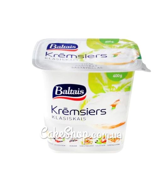 ⋗ Крем-сыр сливочный Baltais Professional, 400 г купить в Украине ➛ CakeShop.com.ua, фото