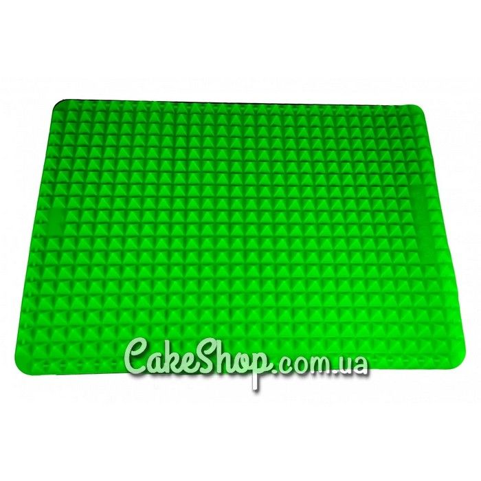 Силіконовий килимок для шоколаду і карамелі Піраміда 40х28 см - фото