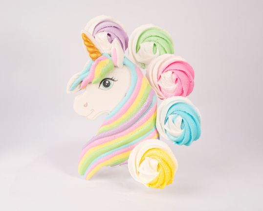 ⋗ Сахарные фигурки Единорог-топер ТМ KD купить в Украине ➛ CakeShop.com.ua, фото