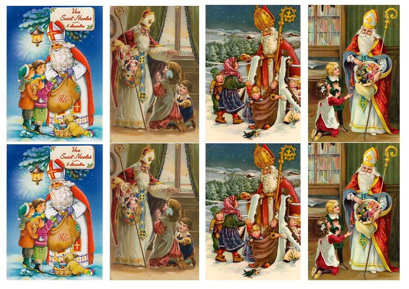 Вафельна картинка Святий Миколай 4 - фото