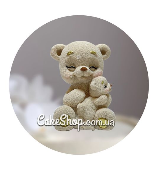 ⋗ Шоколадна фігурка Ведмедик мама Беж ТМ ДімК купити в Україні ➛ CakeShop.com.ua, фото