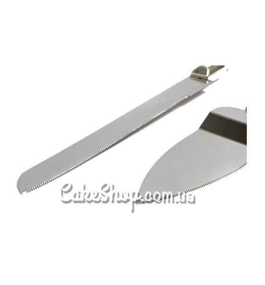 ⋗ Набор Нож и лопатка для торта купить в Украине ➛ CakeShop.com.ua, фото