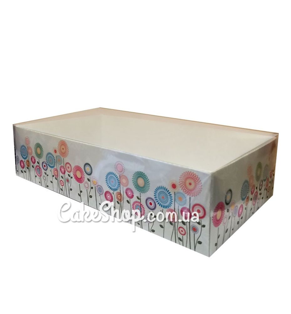 Коробка с прозрачной крышкой  Веснянки, 25х14х6 см - фото