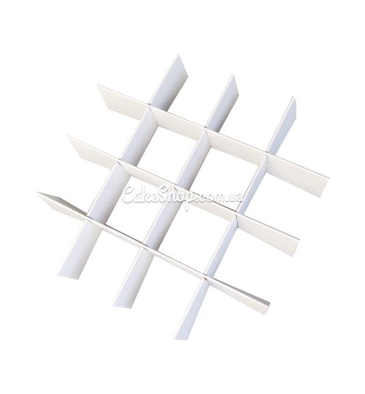 ⋗ Коробка на 16 цукерок із прозорою кришкою Новорічна червона, 16х16х3,5 см купити в Україні ➛ CakeShop.com.ua, фото