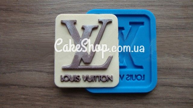 ⋗ Силиконовый молд Луи Виттон логотип купить в Украине ➛ CakeShop.com.ua, фото