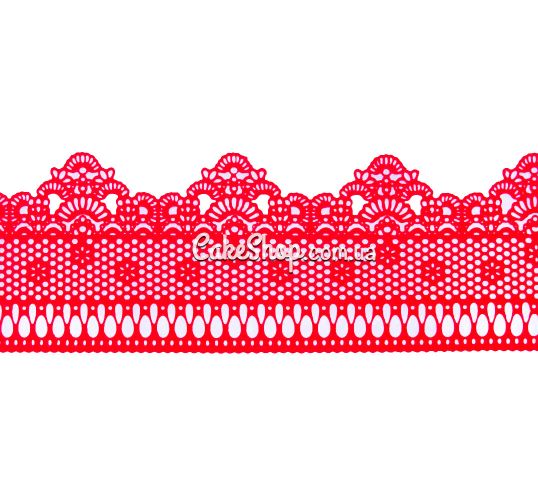 ⋗ Кружево из айсинга Slado #08 Красное купить в Украине ➛ CakeShop.com.ua, фото