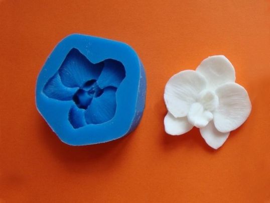⋗ Силіконовий молд Орхідея 2 купити в Україні ➛ CakeShop.com.ua, фото