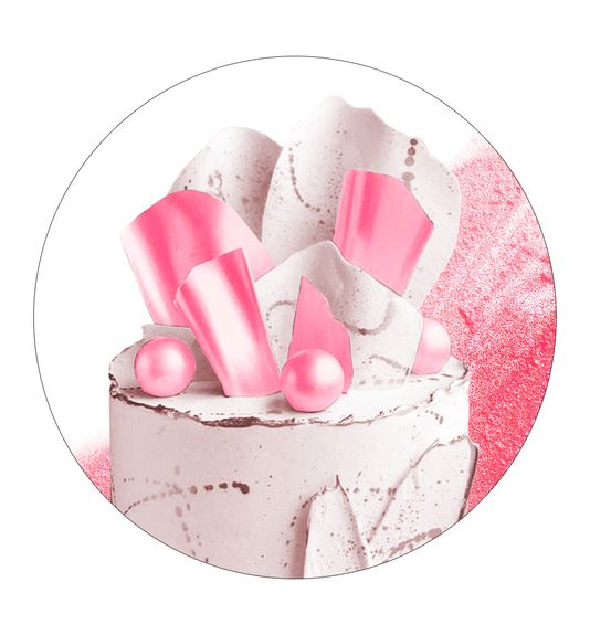 ⋗ Кандурин рожевий10 г купити в Україні ➛ CakeShop.com.ua, фото