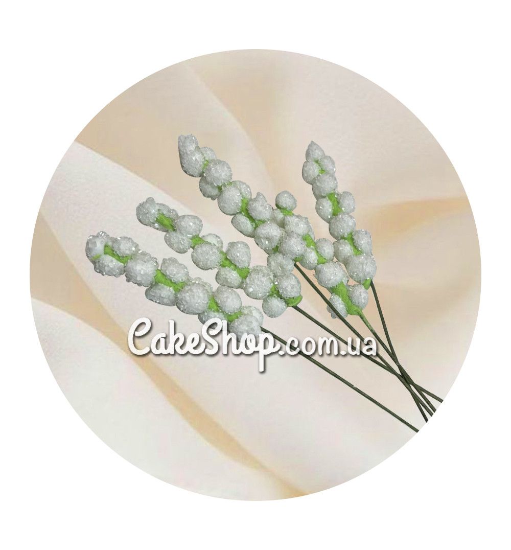 ⋗ Цукрові фігурки Мімоза біла ТМ KD купити в Україні ➛ CakeShop.com.ua, фото