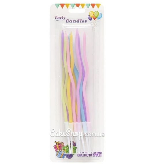 ⋗ Свечи тортовые Волна, 13 см купить в Украине ➛ CakeShop.com.ua, фото