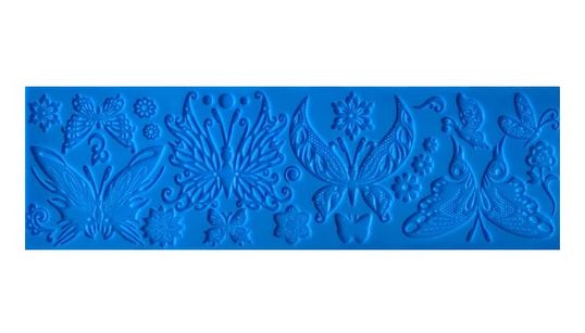 ⋗ Силіконовий килимок для айсингу Серветка метелики купити в Україні ➛ CakeShop.com.ua, фото