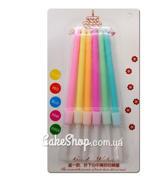 ⋗ Свечи тортовые Макарун маленькие купить в Украине ➛ CakeShop.com.ua, фото