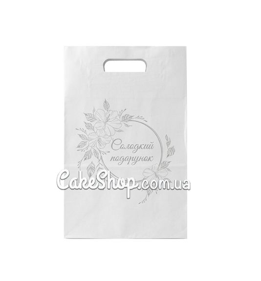 ⋗ Пакет свадебный для каравая Солодкий подарунок,белый купить в Украине ➛ CakeShop.com.ua, фото