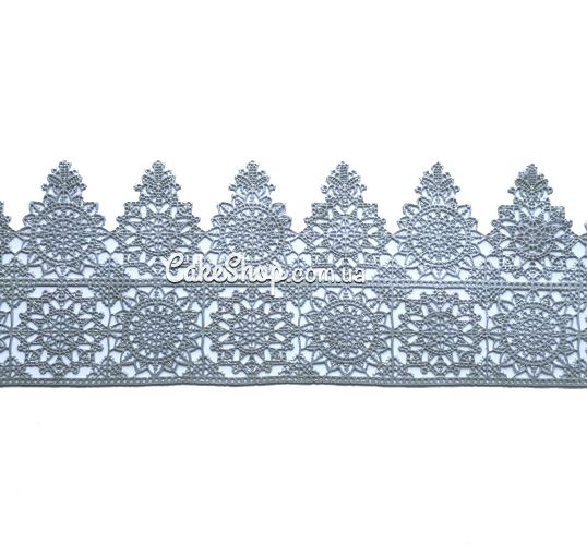 ⋗ Мереживо з айсінгу Slado #04 Срібло купити в Україні ➛ CakeShop.com.ua, фото