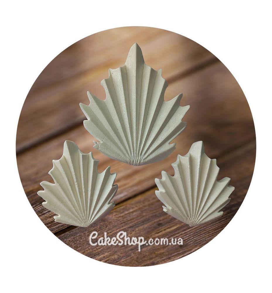 Цукрові фігурки Пальмове листя біле ТМ Іриска - фото