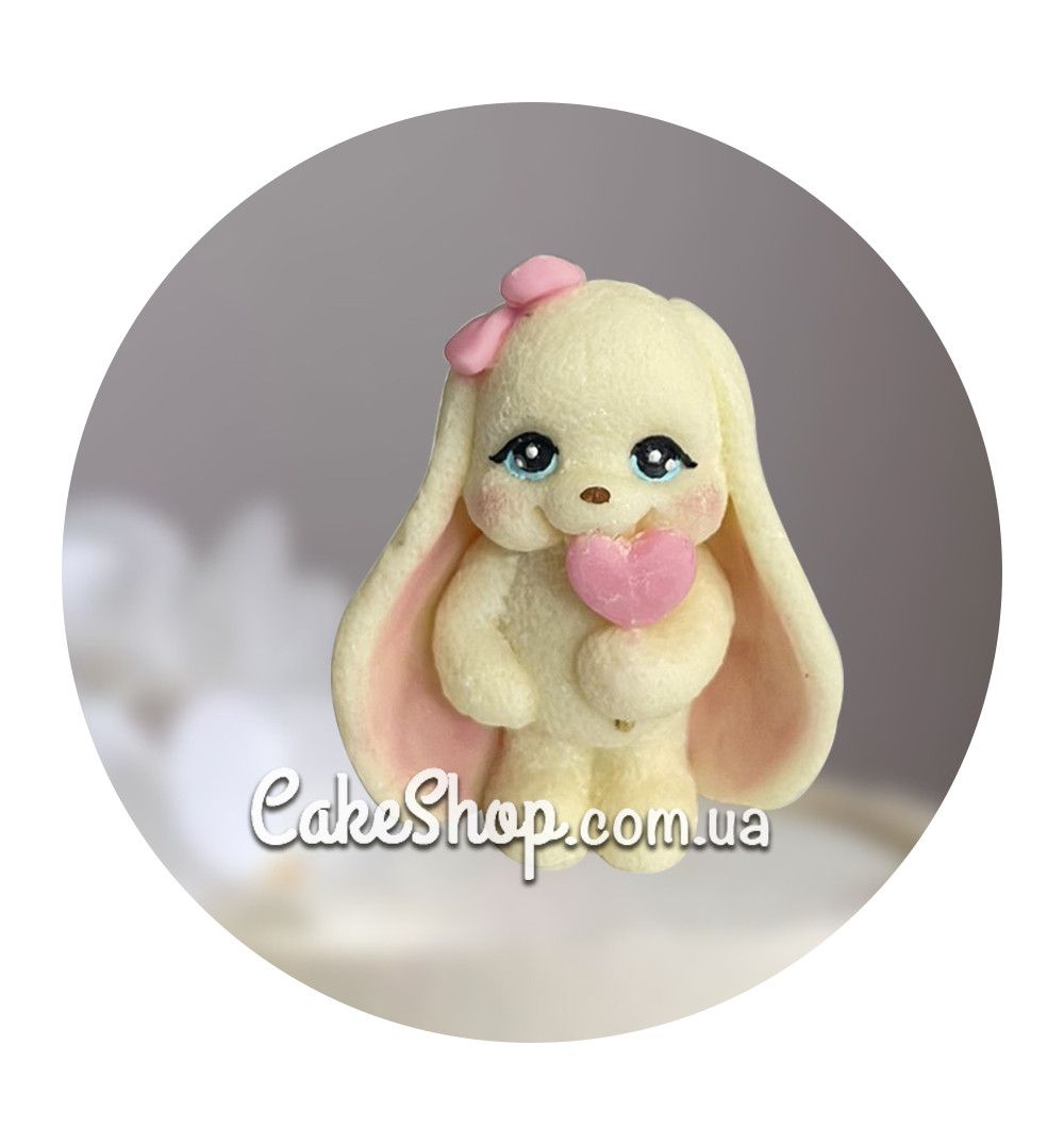 ⋗ Шоколадна фігурка Зайчик з льодяником ТМ ДімК купити в Україні ➛ CakeShop.com.ua, фото