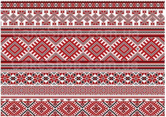 ⋗ Сахарная картинка Вышиванка 1 купить в Украине ➛ CakeShop.com.ua, фото