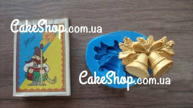 ⋗ Силіконовий молд Дзвіночки 2 купити в Україні ➛ CakeShop.com.ua, фото