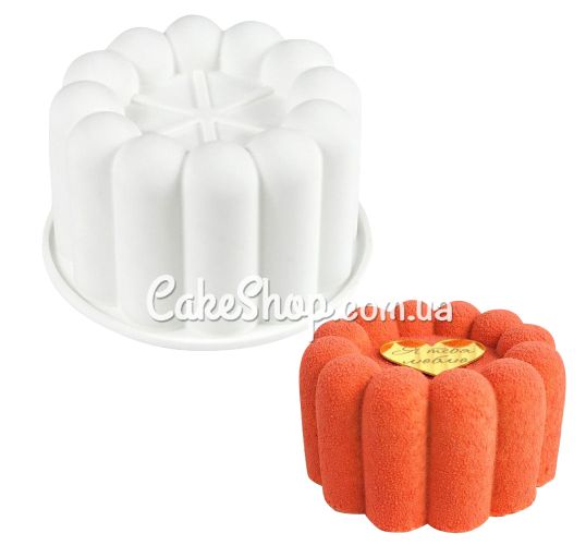 ⋗ Силіконова форма для бенто-торта Тірамісу купити в Україні ➛ CakeShop.com.ua, фото