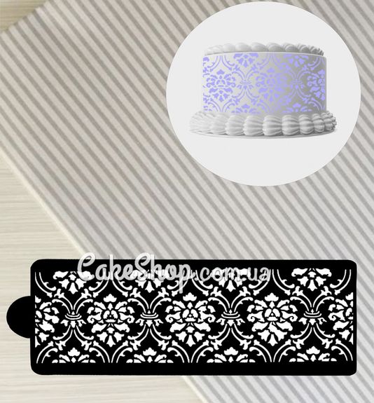 ⋗ Трафарет Бароко купити в Україні ➛ CakeShop.com.ua, фото